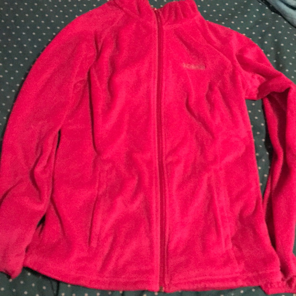Pink Columbia fleece